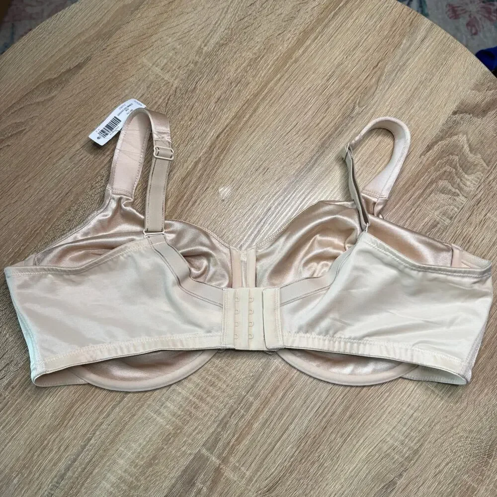 NWT Soma womens sensuous sides minimizer 3inch 42DDD pale sand